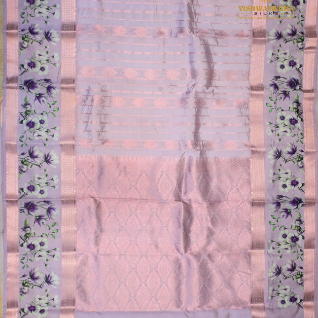 Semi Soft Pattu-VSSP55 Lavender