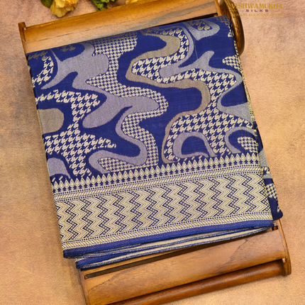 Georgette Fancy-VSGF10 blue