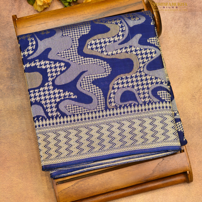 Georgette Fancy-VSGF10 blue