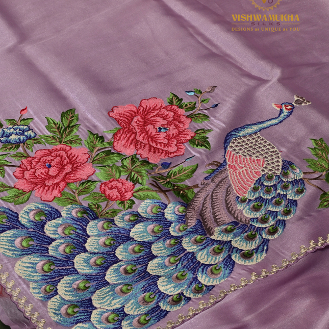 Kora Sarees-VSKS8 Lavender