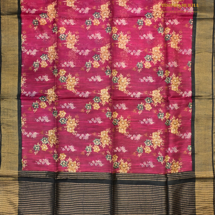 Chanderi Sarees-VSC38 Magenta