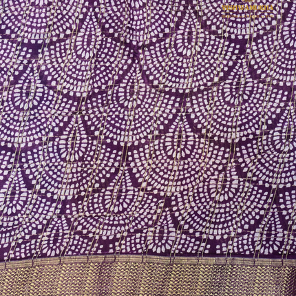 Maheswari Silk kalamkari-VSMSS11A peacock blue