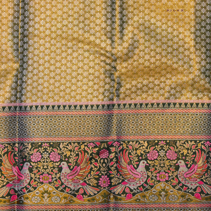 Semi pattu Meenakari-VSSP59O pink