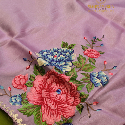Kora Sarees-VSKS8 Lavender