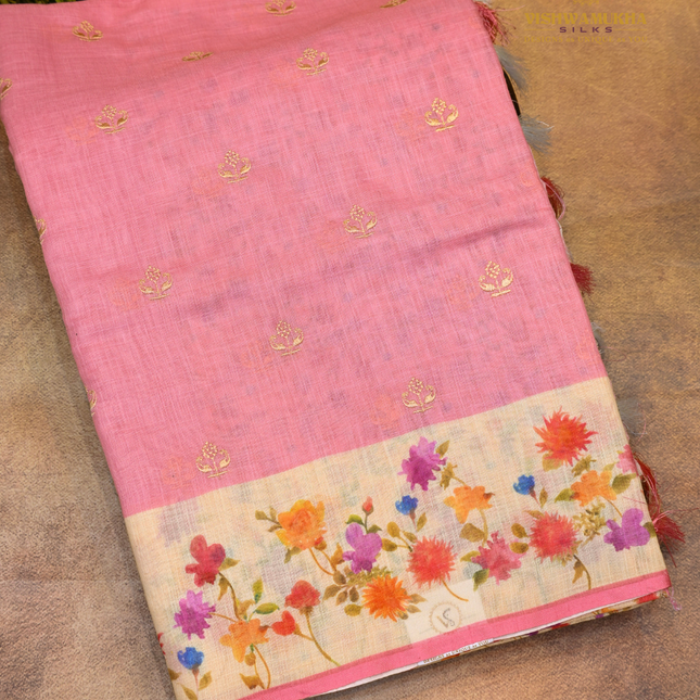 Linen Cotton-VSL28 Pink