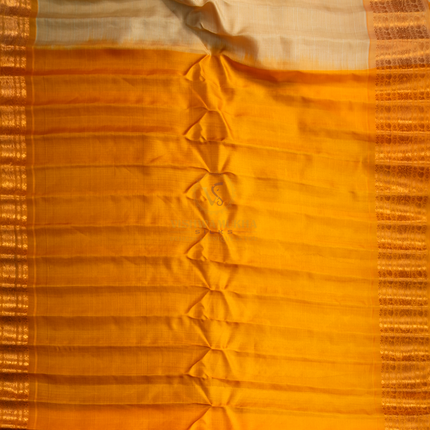 Orange Gadwal Pattu Sarees