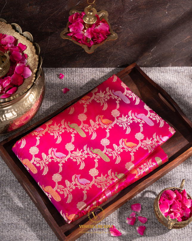 Pure Banaras katan silk-VSPBS20