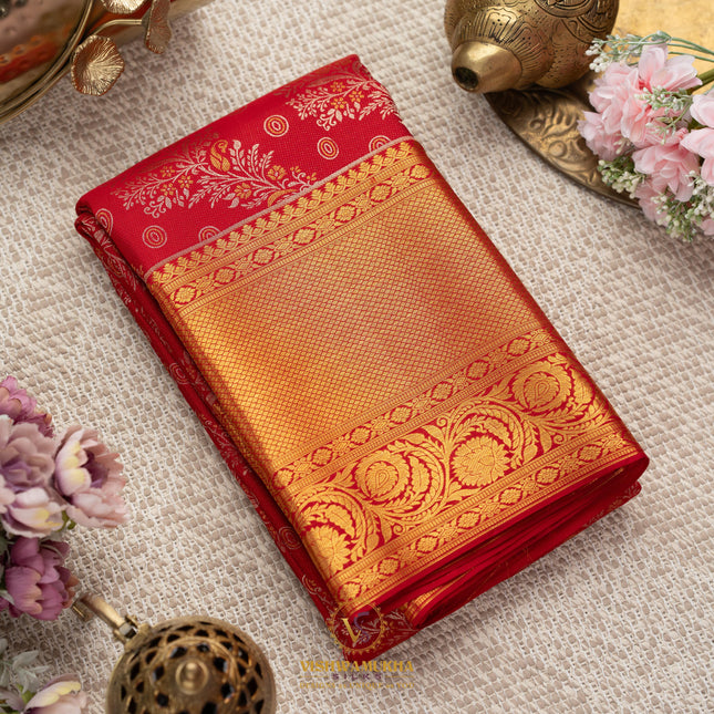 Kanchipuram Silk Saree-VSKP106