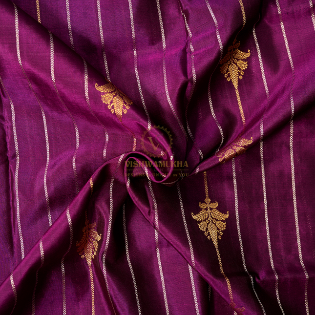 Purple Venkatagiri Silk Sarees