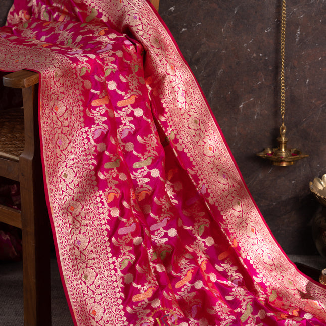 Pure Banaras katan silk-VSPBS20