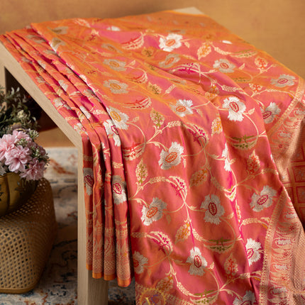 Pure Banarasi Katan Silk-VSPBS12