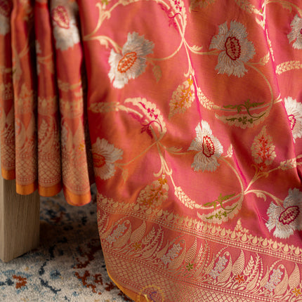 Pure Banarasi Katan Silk-VSPBS12