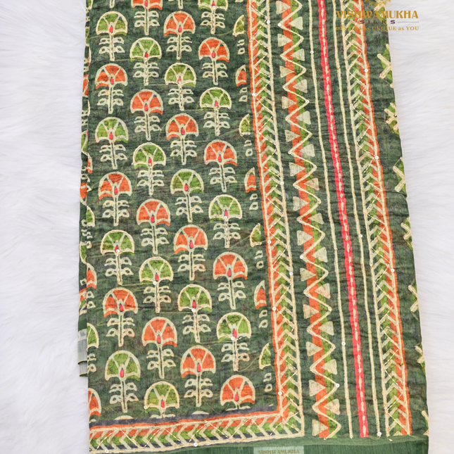 Chanderi Saree-VSC53A