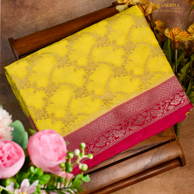 Georgette Fancy-VSGF5A yellow