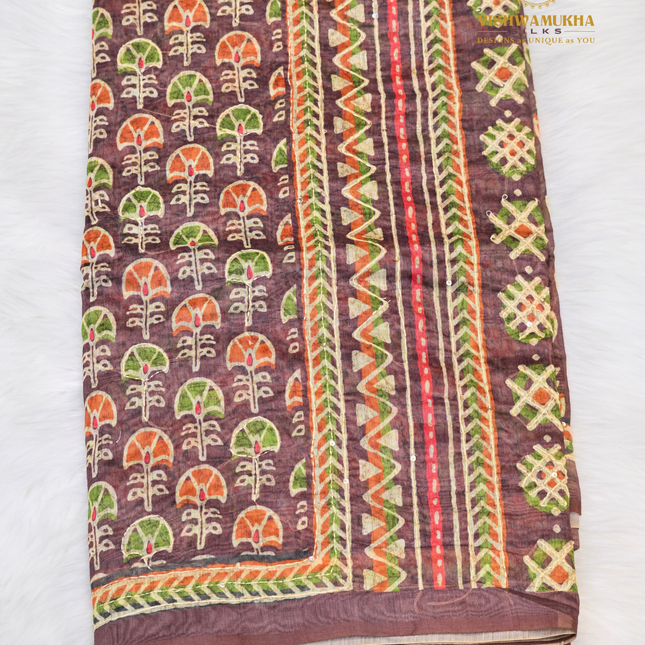Chanderi Saree-VSC53