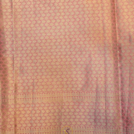 Chanderi Sarees-VSC37 Mustard-Pink