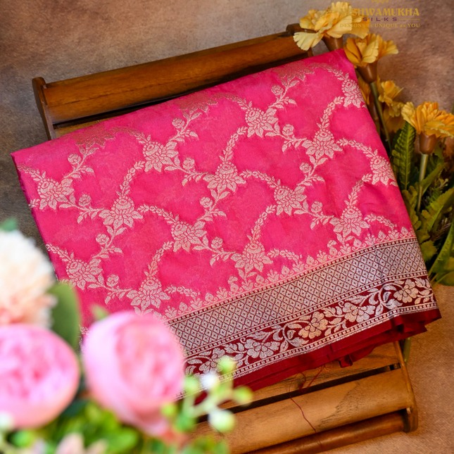 Georgette Fancy-VSGF5B Pink
