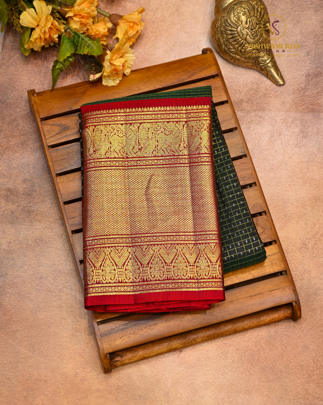 Pure Kanchipuram Silk-VSKP339