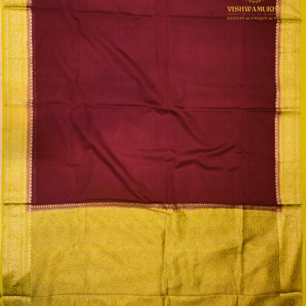 Georgette Fancy-VSGF11G Maroon