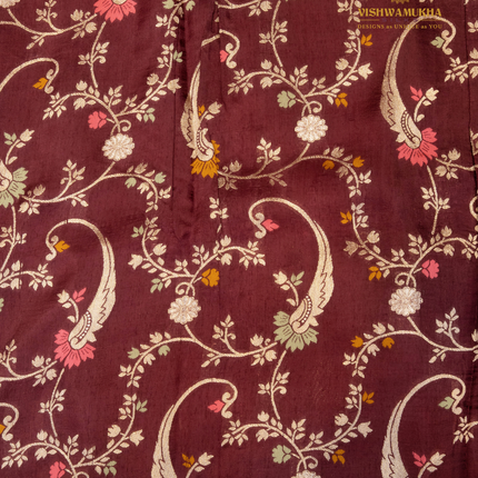 Georgette Dupion-VSGF7D Maroon