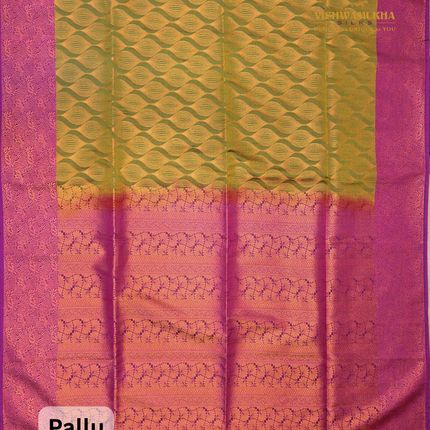 Semi Soft Pattu-VSSP50 Mehandigreen