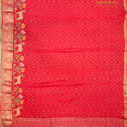 Dola Silk-VSD3A rani pink