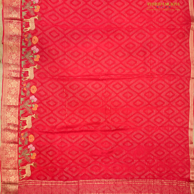 Dola Silk-VSD3A rani pink