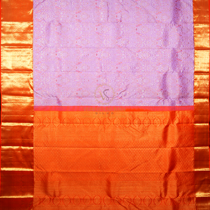 Light Purple Kanchipuram Silk Sarees