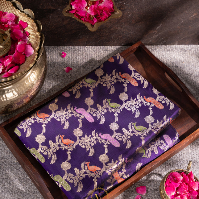 Pure Banaras katan silk-VSPBS21