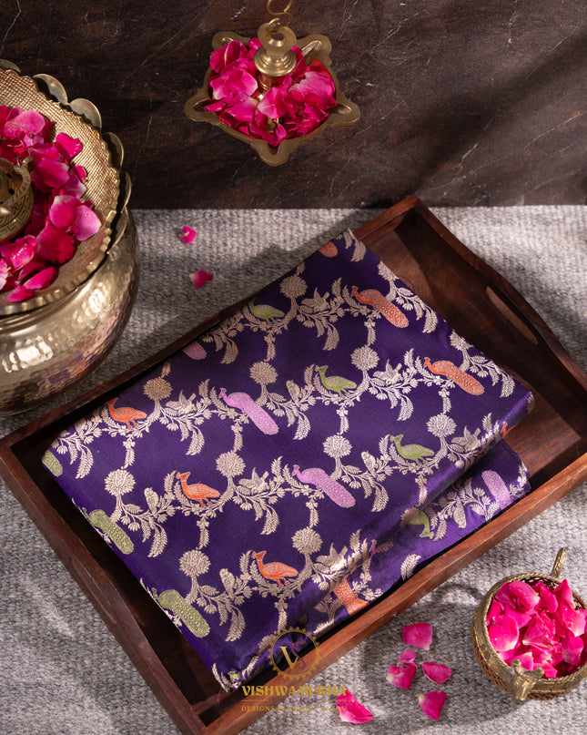 Pure Banaras katan silk-VSPBS21