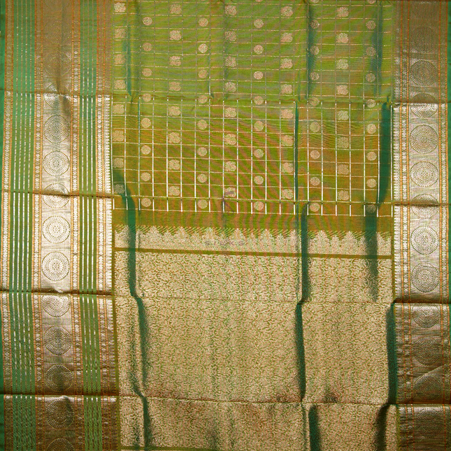 Green Venkatagiri Silk Sarees