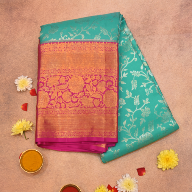 Kanchipuram Silk Saree-VSKP143