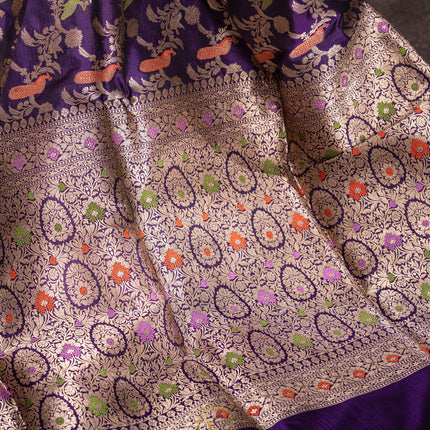 Pure Banaras katan silk-VSPBS21