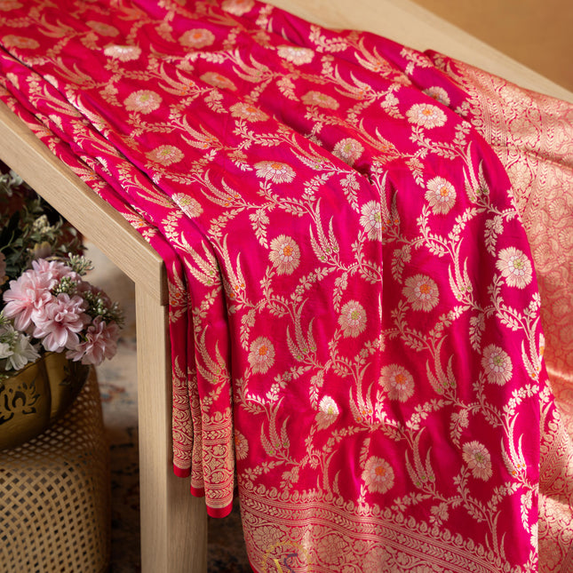 Pure Banarasi Katan Silk-VSPBS16