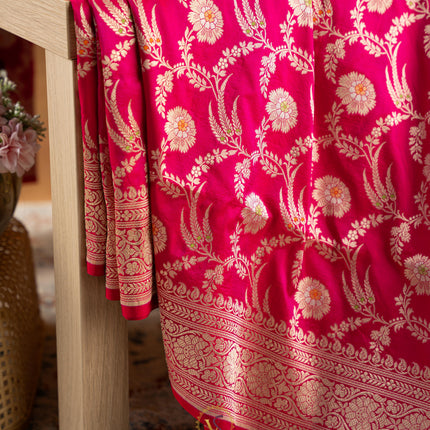 Pure Banarasi Katan Silk-VSPBS16