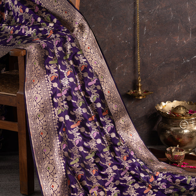 Pure Banaras katan silk-VSPBS21