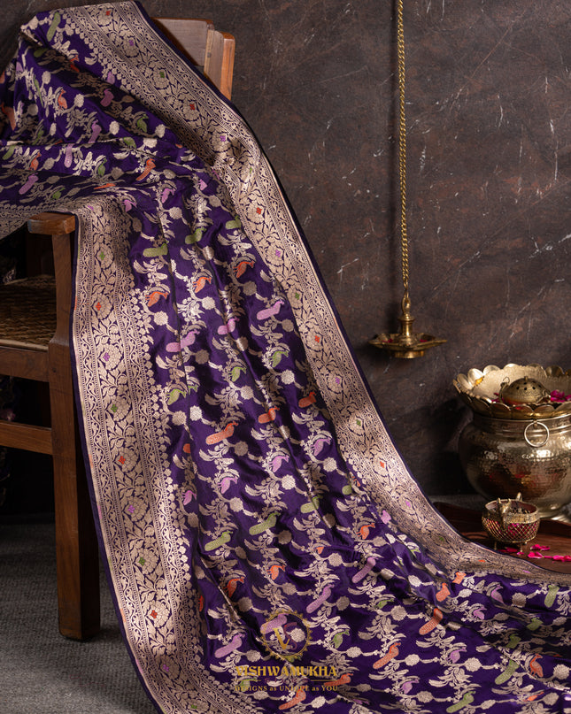 Pure Banaras katan silk-VSPBS21