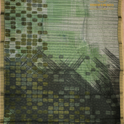 Linen Silk-VSL23A Green