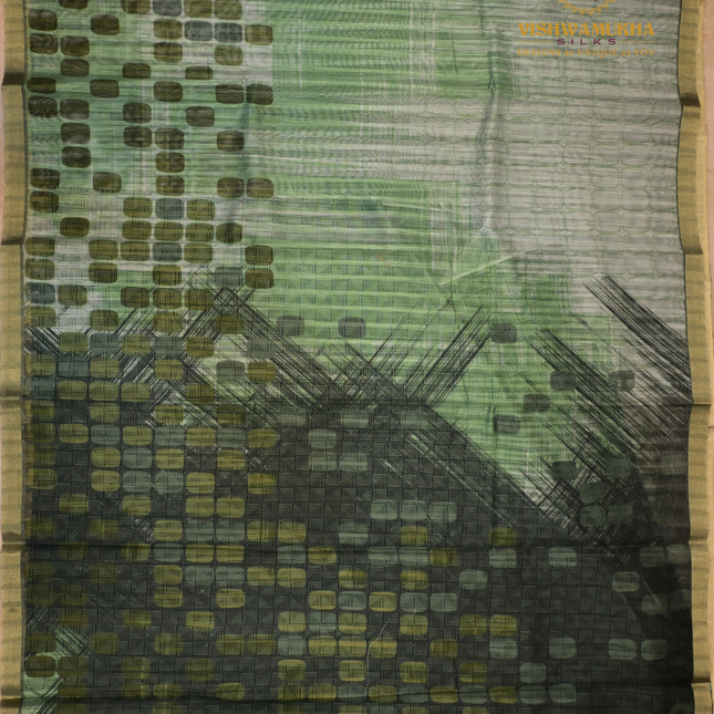 Linen Silk-VSL23A Green