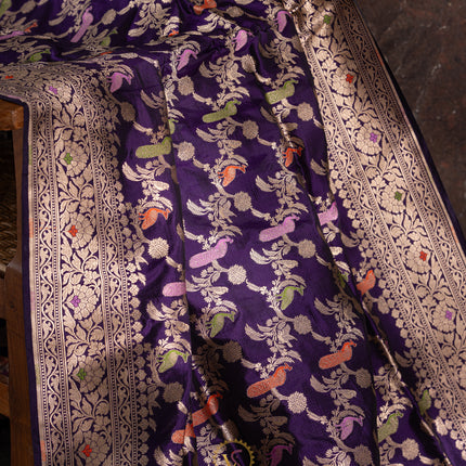 Pure Banaras katan silk-VSPBS21