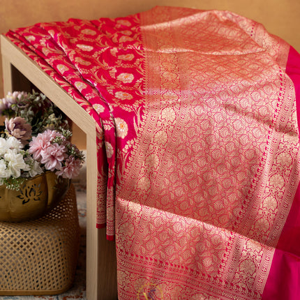 Pure Banarasi Katan Silk-VSPBS16