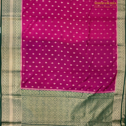 Georgette Dupion-VSGF6D rani pink