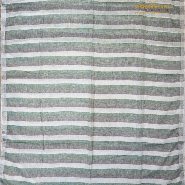 Cotton Linen-VSL21A Green-Gray