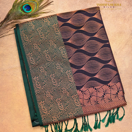 Semi Soft Pattu-VSSP50A Black