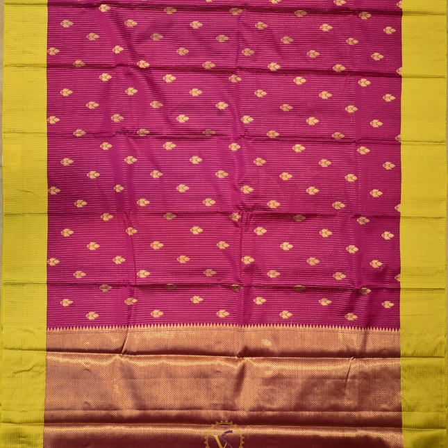 Semi pattu Sarees-VSSP43 Pink
