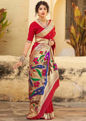 Ajrak Sarees
