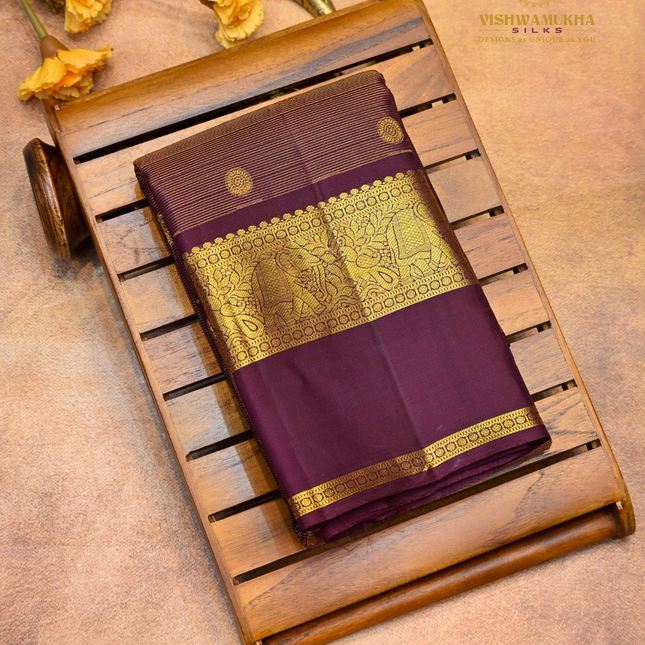 Pure Kanchipuram Silk-VSKP353