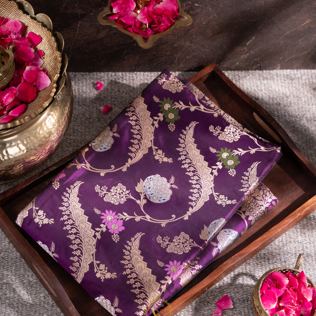 Pure Banaras katan silk-VSPBS22