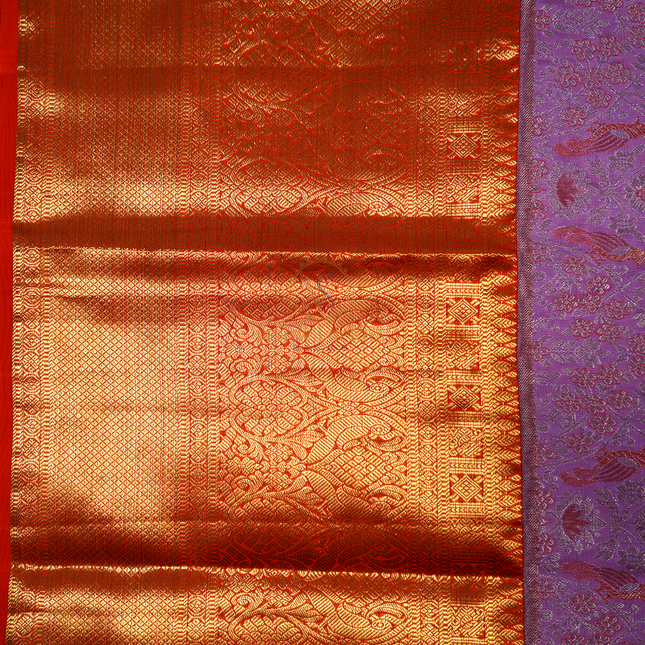 Light Purple Kanchipuram Silk Sarees