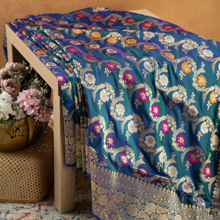 Pure Banarasi Katan Silk-VSPBS15